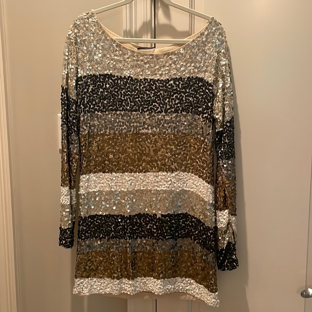 Antik Batik sequin mini dress Trocadero Shirt Dress